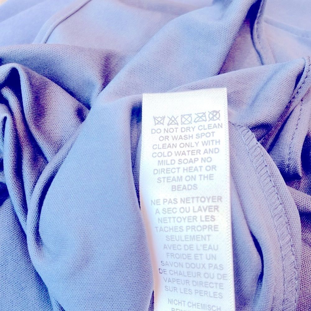 ADRIANNA PAPELL evening grey formal maxi dress w/ front split. - Picture 7 of 8